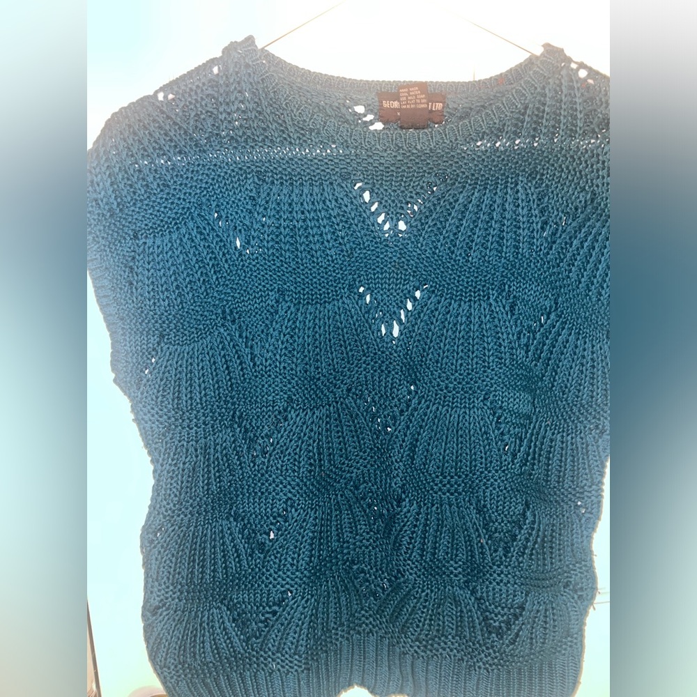 George Masket LTD Blue Blouse
